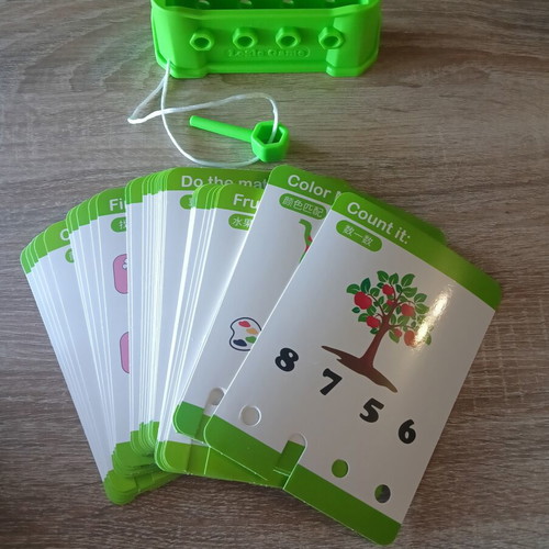Logic Key educational logic game set, 2 levels