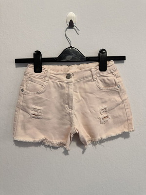 DMN pink denim shorts for girls, size 12 (11-12 years)