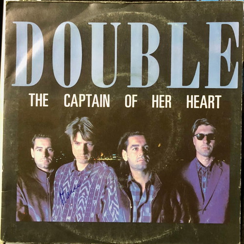 Double The Captain Of Her Heart 7" vinyl single used, pop