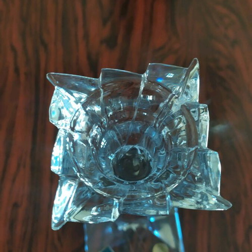 Bohemia Crystal Candlestick New Height 20cm