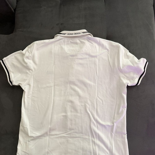 Boss Hugo Boss men's polo regular fit white size L like new