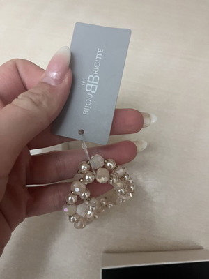 Bijou Brigitte μαργαριταρένια βραχιόλια με κρύσταλλα, σετ 2