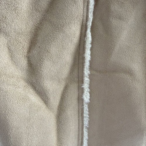 Perfecto Sherpa Jacket for Girls used, brown with sheep effect