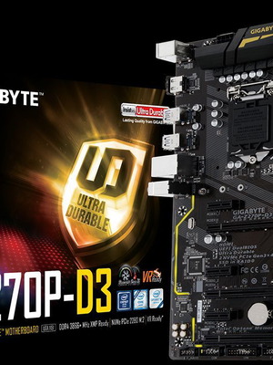 Gigabyte Z270P-D3 μητρική καινούρια με δώρο G4400