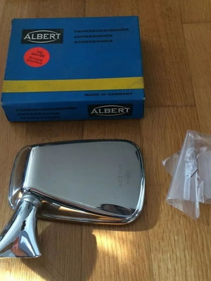 Vintage Albert left driver side mirror new for Audi 80, VW Passat, BMW, Opel