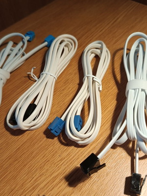 Ethernet cables pack of 4, 1.5 meters each, like new