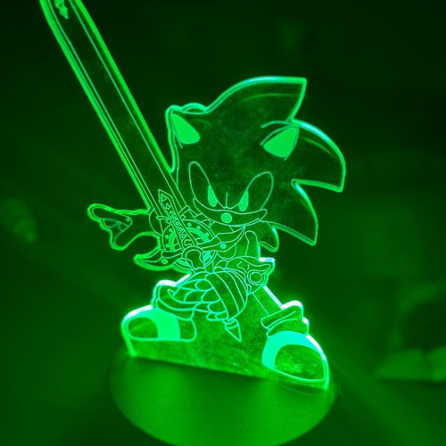 Sonic lamp new, works with batteries