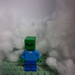 Lego compatible Minecraft figure like new