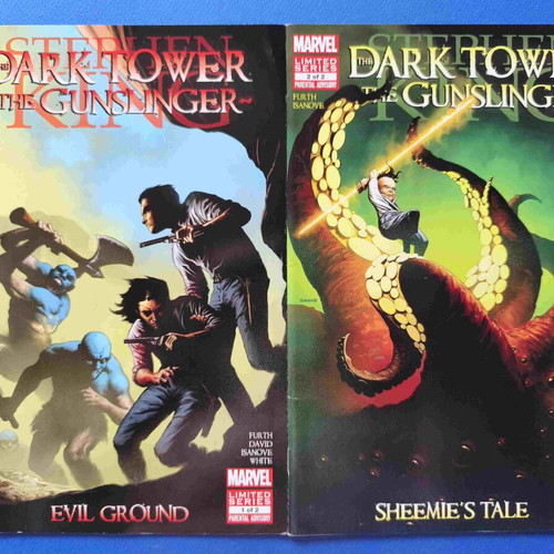 Dark Tower The Gunslinger Evil Ground 1-2 complete set like new