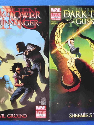 Dark Tower The Gunslinger Evil Ground 1-2 complete set like new
