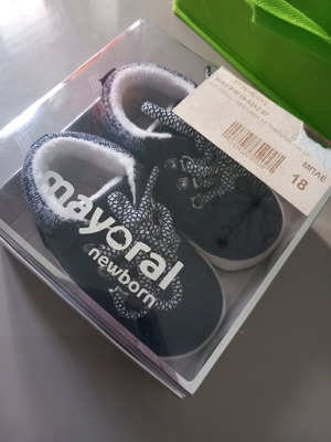 Mayoral boots blue with laces new