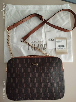Alviero Martini 1a Classe Shoulder Bag New with Tag Brown