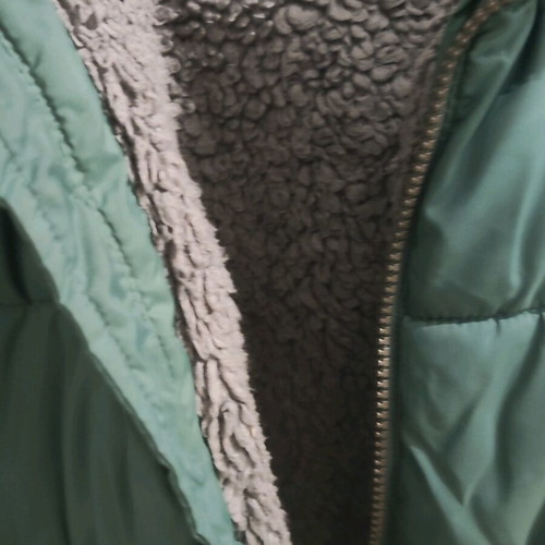 Benetton Kids Winter Jacket Size 140 Used, Green