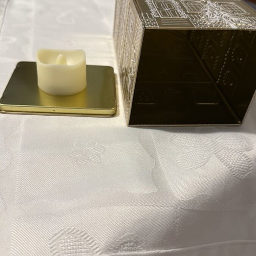 Metal box with lantern new