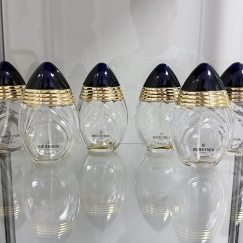 Boucheron 100ml perfume bottles used, pack of 6, authentic