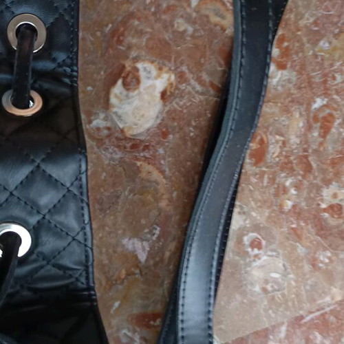 Pierro Quilted Drawstring Shoulder Bag like new, black