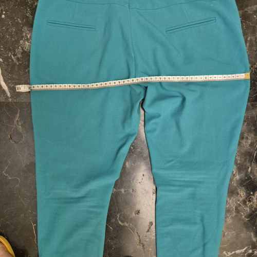 Fracomina fitted low-rise pants like new, green, size L