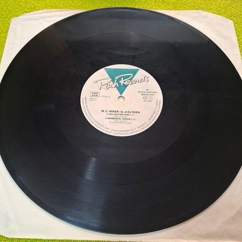 Holiday Rap 12' vinyl record used, hip-hop