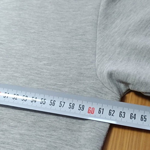 Pull&Bear men's T-shirt size L gray melange oversized boxy like new