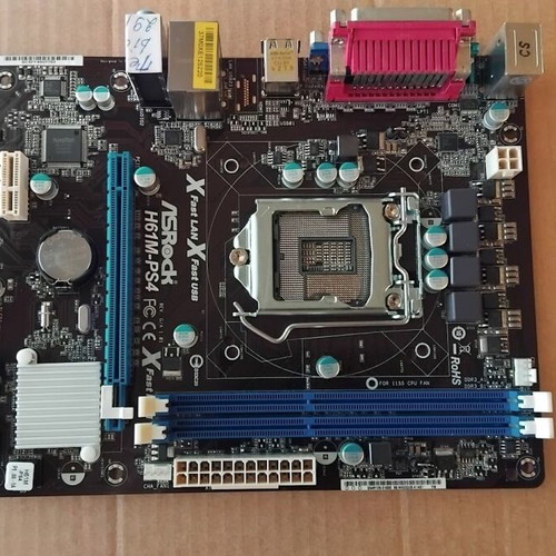 ASRock H61M-PS4 Socket LGA1155 motherboard like new