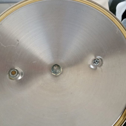 Pressure cooker 10 liters used, missing one handle