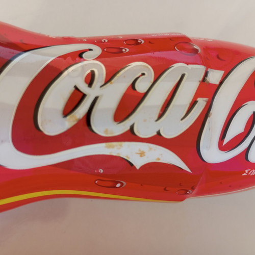 Coca-Cola collectible bottles used, Athens 2004 Olympic Torch Relay set of 3