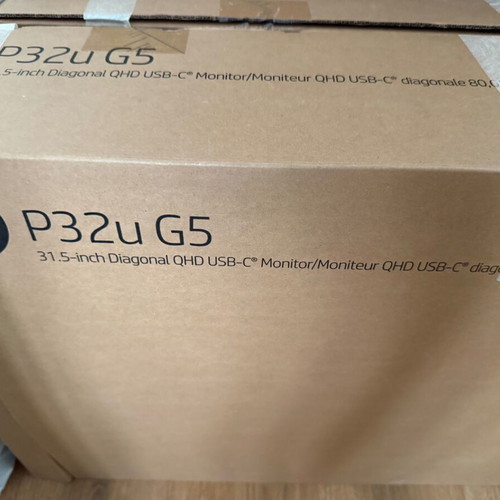 HP P32u G5 31.5" QHD USB-C monitor like new in original box