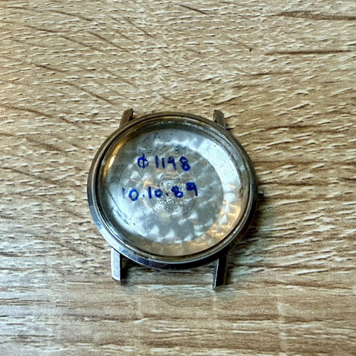 Omega Seamaster De Ville Vintage 135.010 watch case used, silver