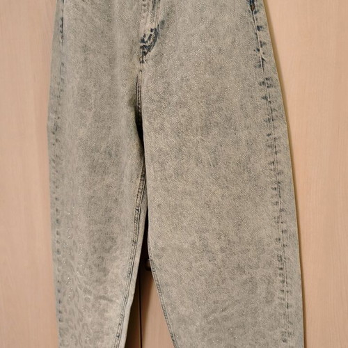 BSB Tania balloon jeans with rhinestones, light blue