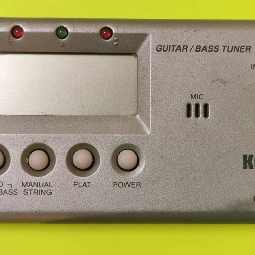 KORG electronic tuner and metronome like new for guitar and bass