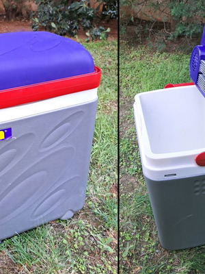 Φορητό ηλεκτρικό ψυγείο 12V με χωρητικότητα 30lt για camping και αυτοκίνητο