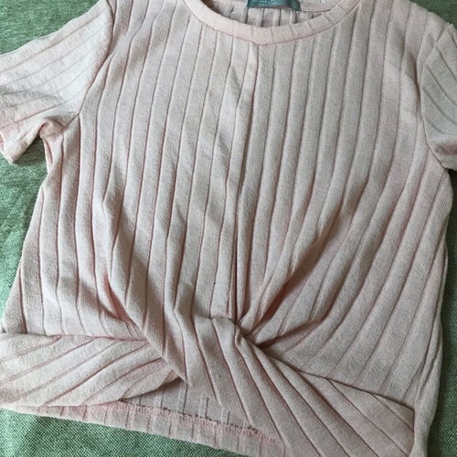 Bershka tops set size M like new, pink and turquoise