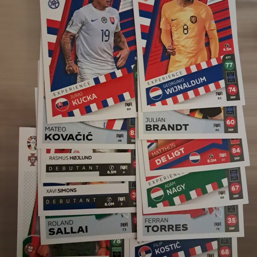 Match Attax cards new, 26 cards including 4 shining stars