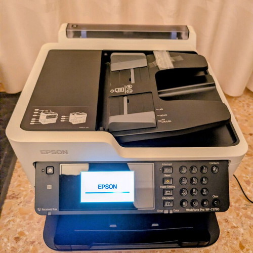 Epson WorkForce WF-C5790 used multifunction printer needing service