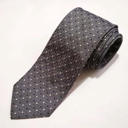 Florence Style silk tie gray like new