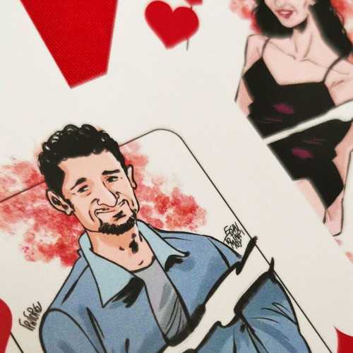 Greek TV Series Illustrated Collectible Playing Cards