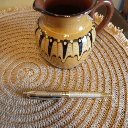 Clay jug used, small