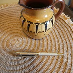 Clay jug used, small