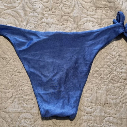 Med bikini used, size Small, blue