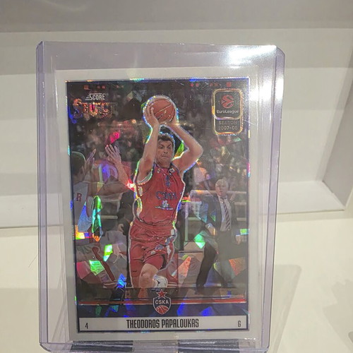 EuroLeague Theodoros Papaloukas Throwback Card new