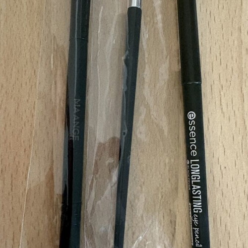 Cosmetics set new, 5 pieces including Maybelline blush and Essence eyeliner
