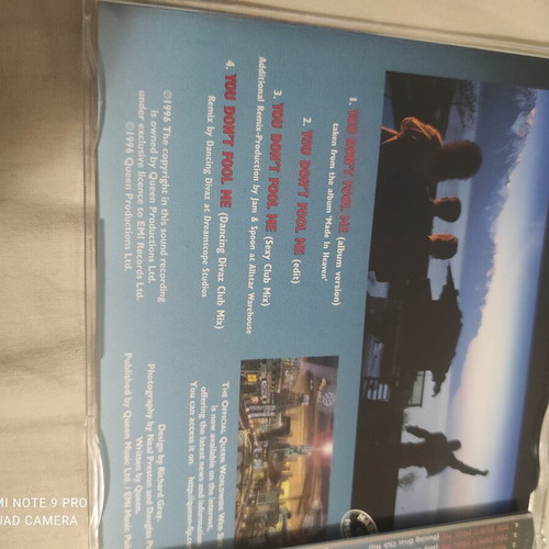 Queen You Don't Fool Me CD single like new, rock music