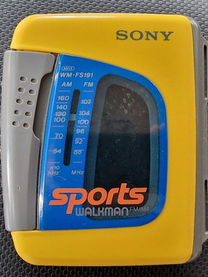 Sony Walkman WM-FS191 sports radio cassette player used