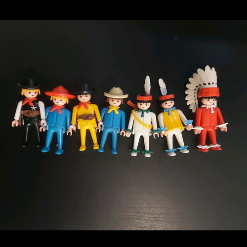 Playmobil 4431 Western used, sheriff's office and Indians set