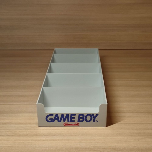 Nintendo Game Boy ράφι σκληρού πλαστικού για εμφάνιση σαν καινούργιο, κατασκευασμένο στη Γερμανία
