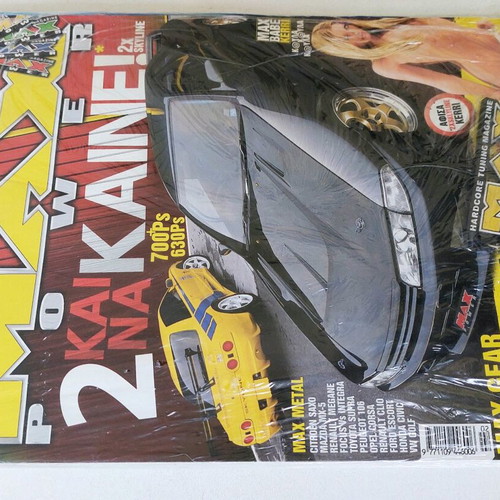 Max Power issue 34 2005 Nissan Skyline sealed, like new