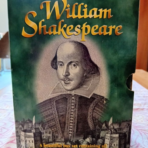 The Complete Works of William Shakespeare 3-Volume Box Set like new