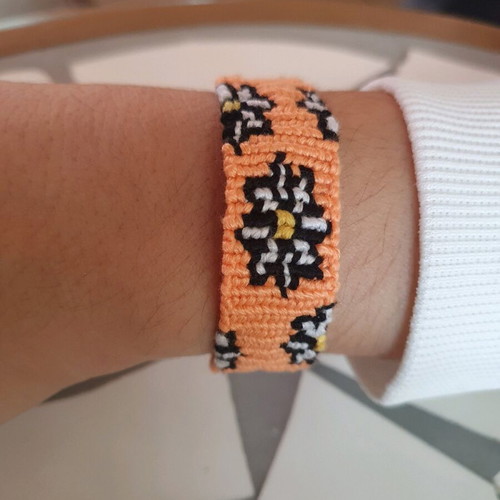 Handmade macrame bracelet made to order