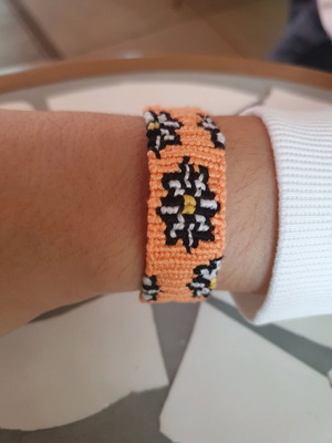Χειροποίητο βραχιόλι macrame κατόπιν παραγγελίας