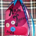 Handmade fabric charm 33 cm new